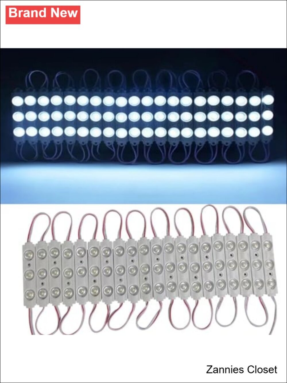 🎄 100pcs LED Module Lights Waterproof Cuttable Self-Adhesive for Inflatable - Picture 6 of 6